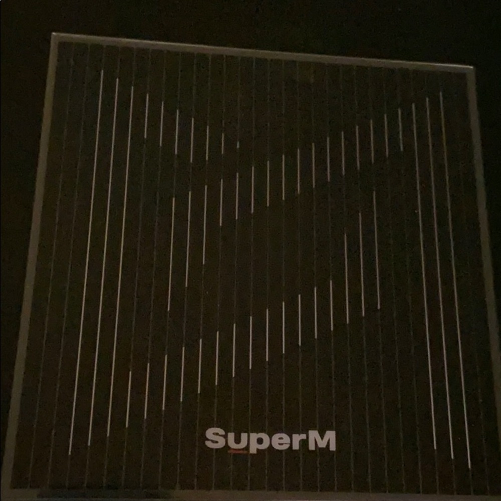 SuperM album with Kai pc and poster